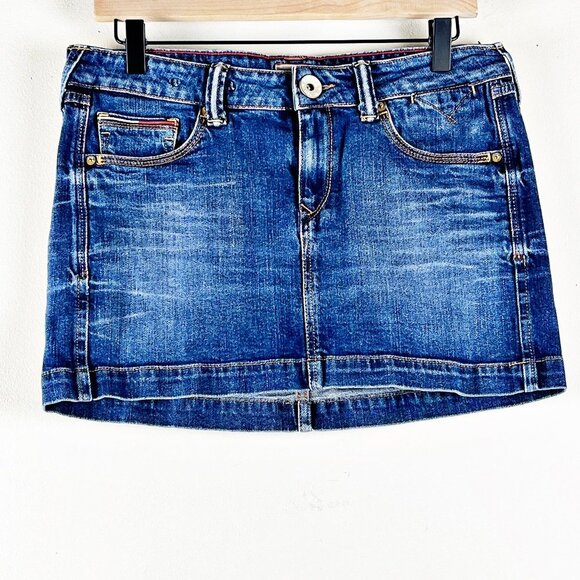Tommy Hilfiger Dresses & Skirts - 2/$20 Tommy Hilfiger Jean Skirt Medium
